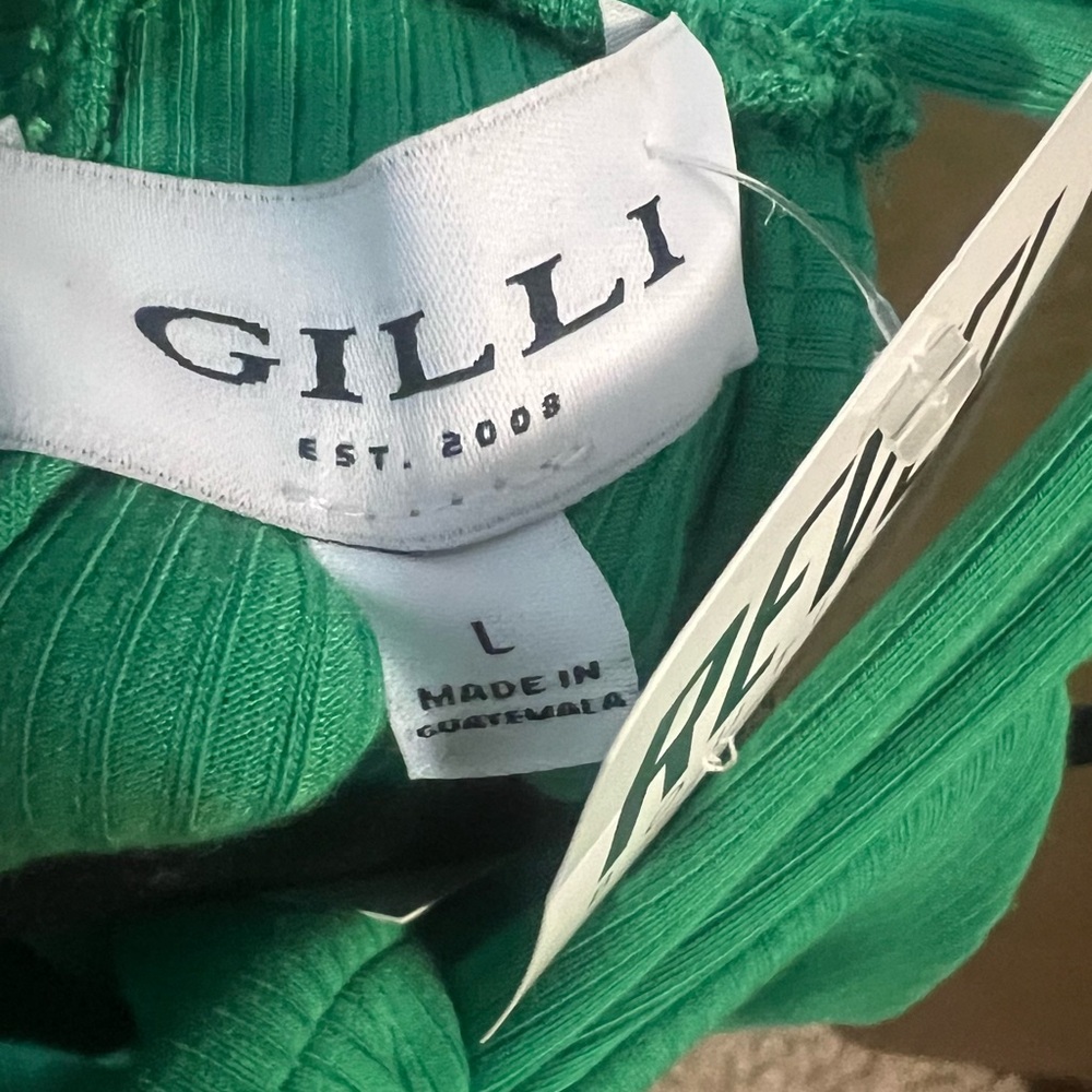 NWT Gilli Women’s Rebecca Maxi Dress In Kelly Green - Picture 8 of 8